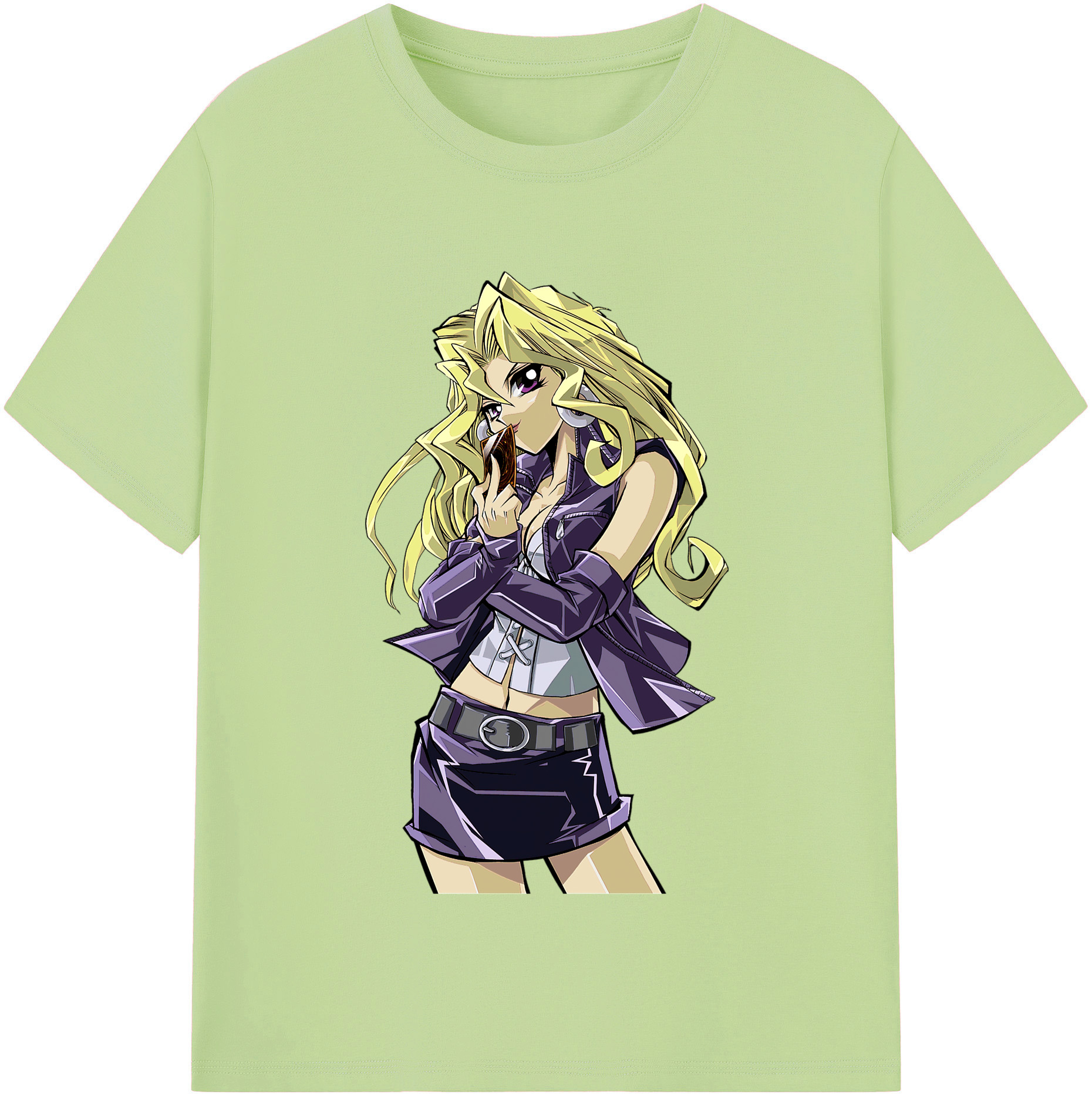 （画像用） 遊☆戯☆王 Yu-Gi-Oh! 綿100％半袖Tシャツ（フロントプリント）